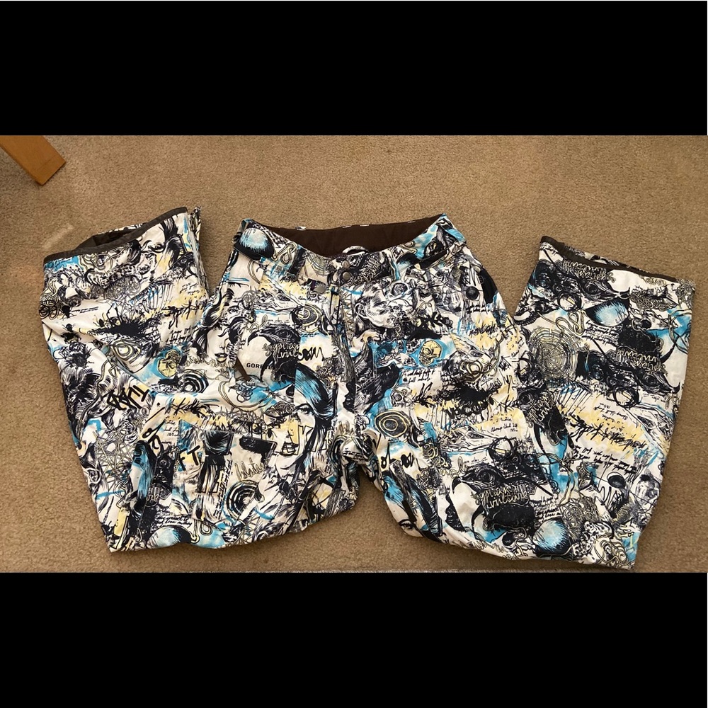 Men’s Volcom Nimbus Snowboarding Pants- Size Med